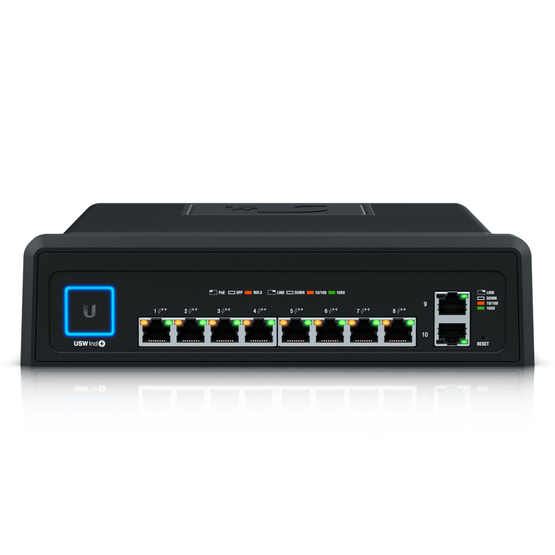 UBIQUITI USW-INDUSTRIAL Switch UNIFI PoE 8 Puertos 450W