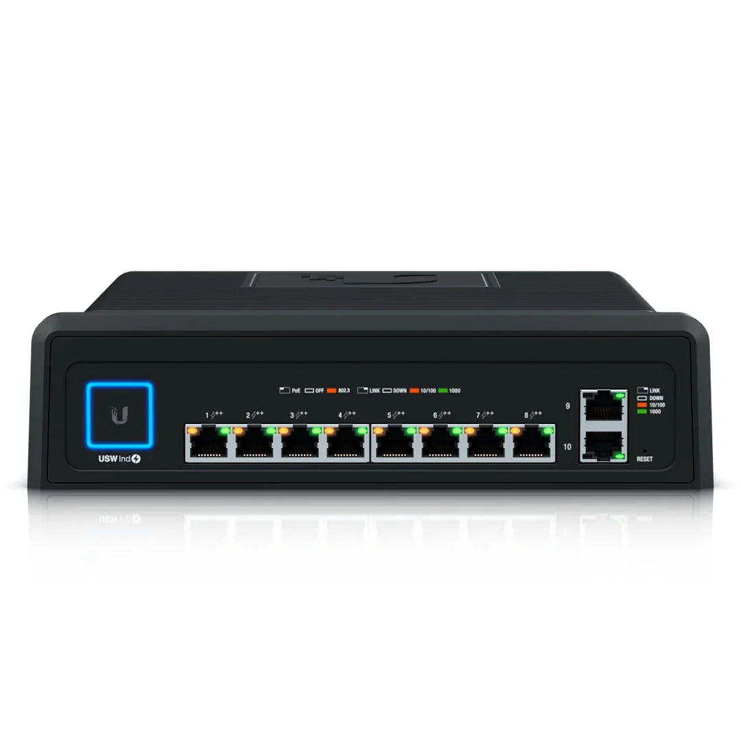 UBIQUITI USW-INDUSTRIAL Switch UNIFI PoE 8 Puertos 450W