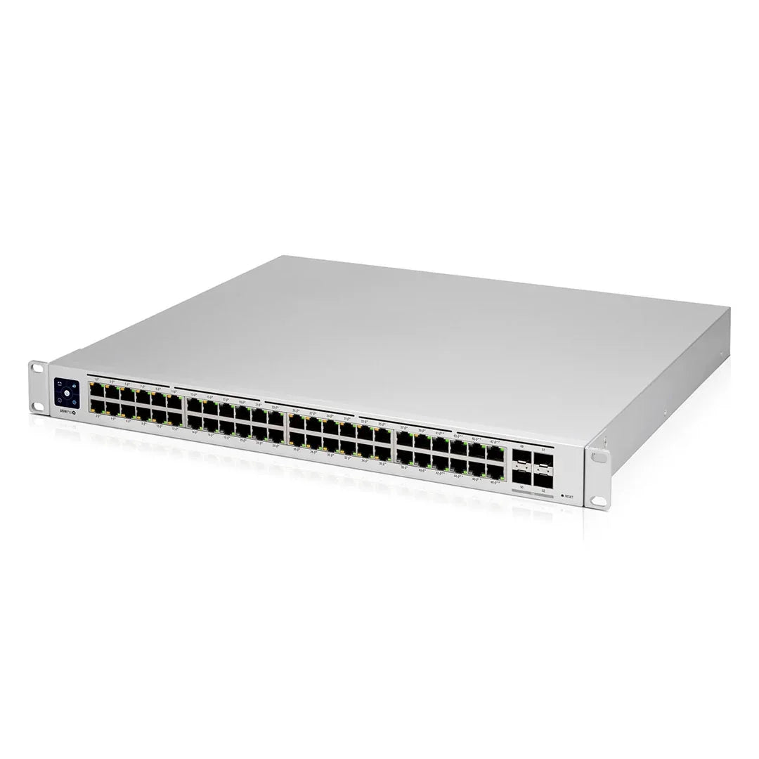 Switch de red de 48 puertos PoE para rack, equipo de telecomunicaciones profesional