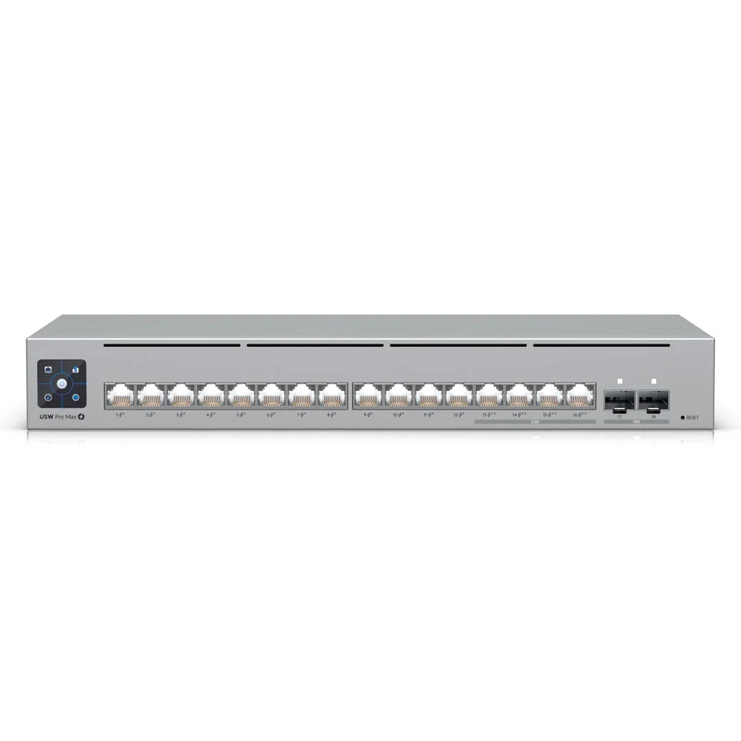 UBIQUITI USW-PRO-MAX-16-POE Switch UNIFI PoE 16 Puertos L3