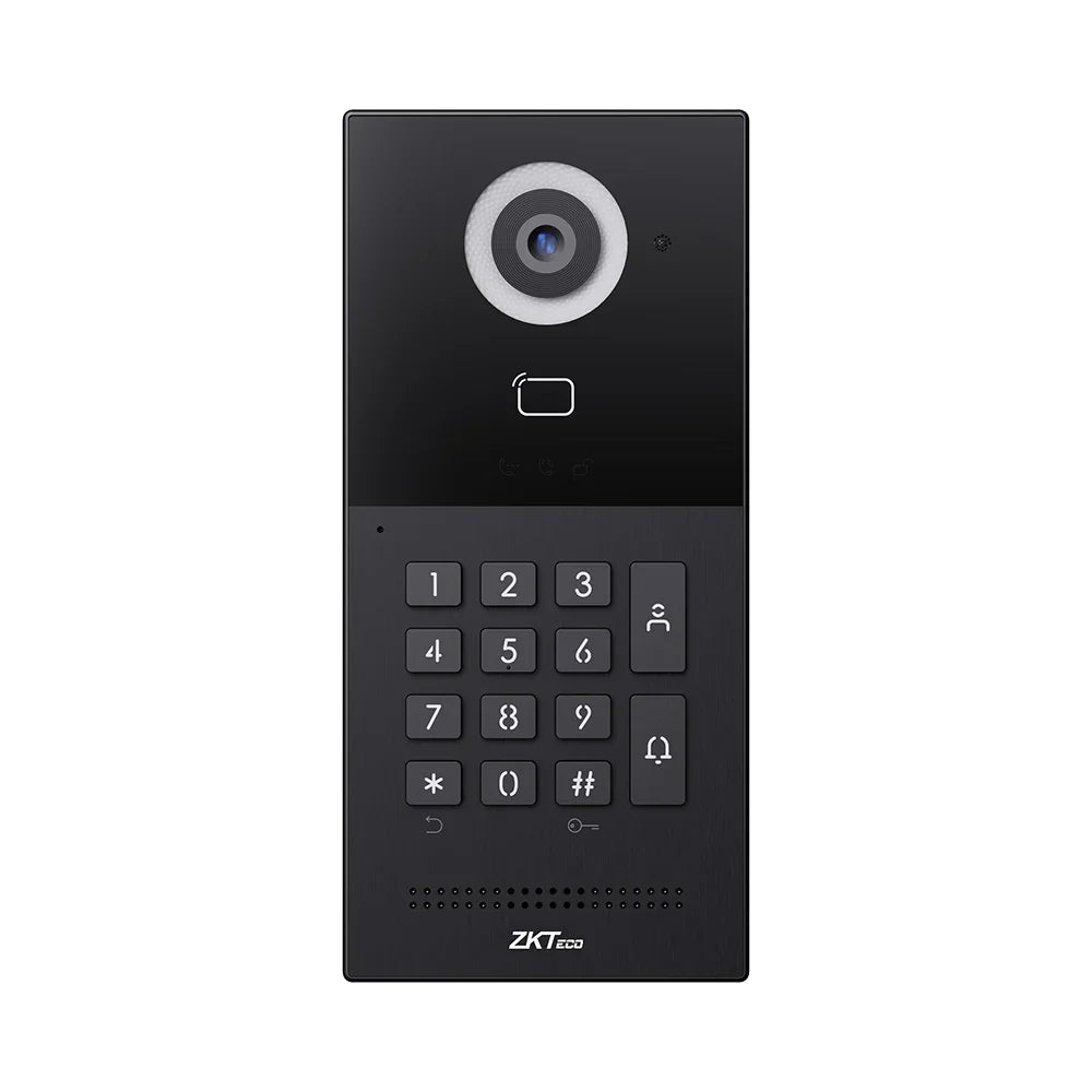 ZKTECO VEX-B25L Video Portero Frente de Calle con Lector de Tarjeta 2MP PoE