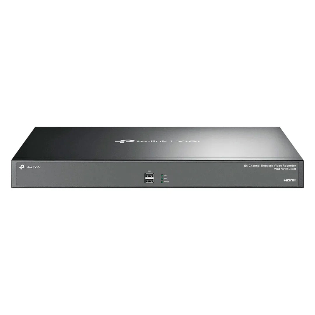 TP-LINK VIGI NVR4064H Grabador de Vídeo NVR 64 Canales 4K 4 Bahias SATA