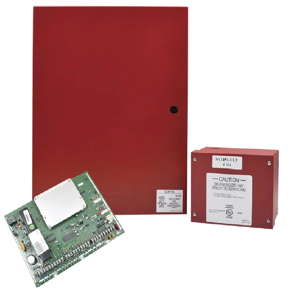 HONEYWELL RESIDEO VISTA128FBPT Panel hibrido de incendio e intrusión hasta 128 zonas cableadas o inalámbricas