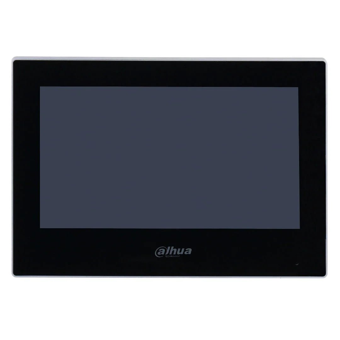 DAHUA VTH2621G-WP Monitor IP PoE para Video Portero Pantalla Táctil 7" Negro