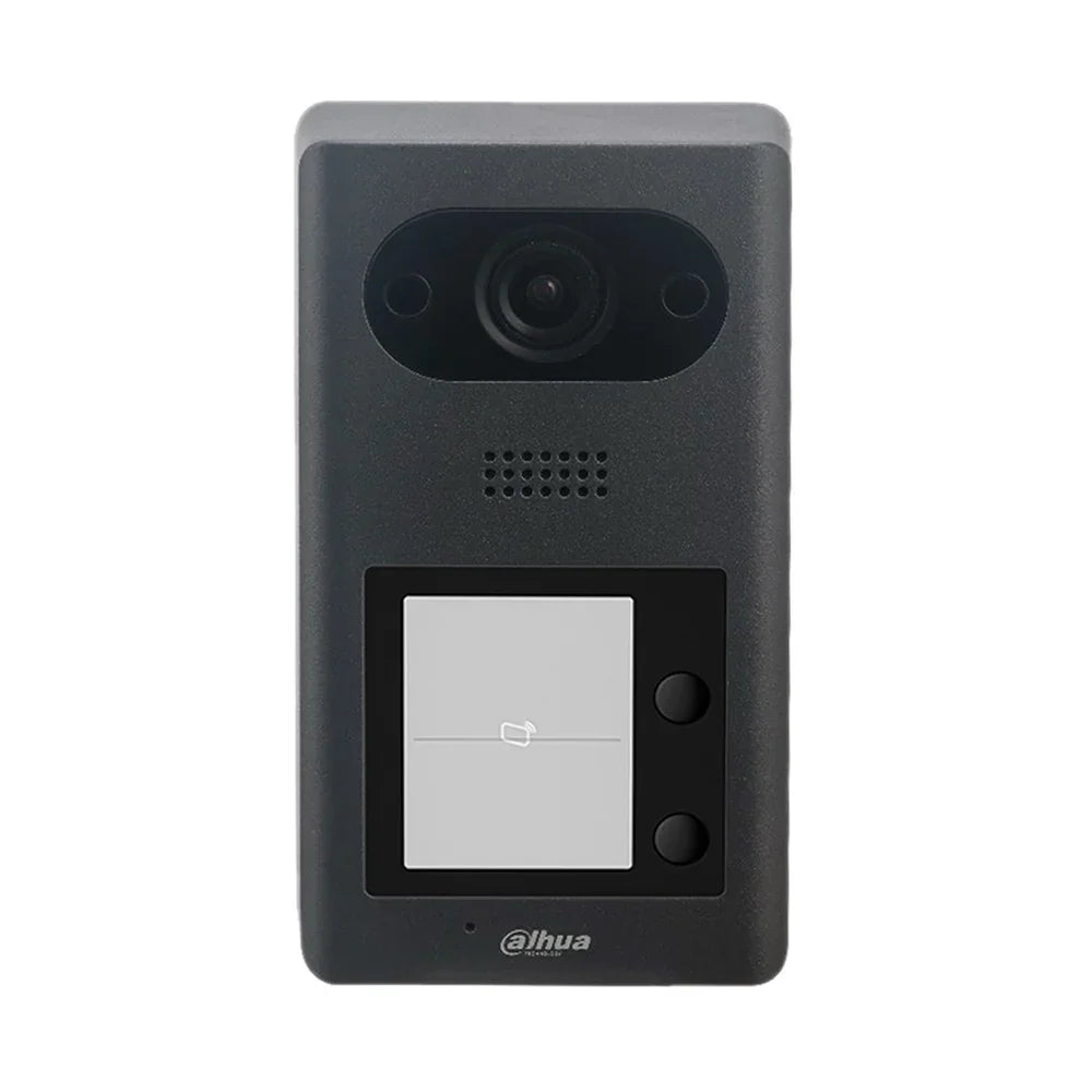 DAHUA VTO3211D-P2-S2, Frente de Calle IP POE 2MP 1080P para 2 IP65 con Lector de Tarjeta