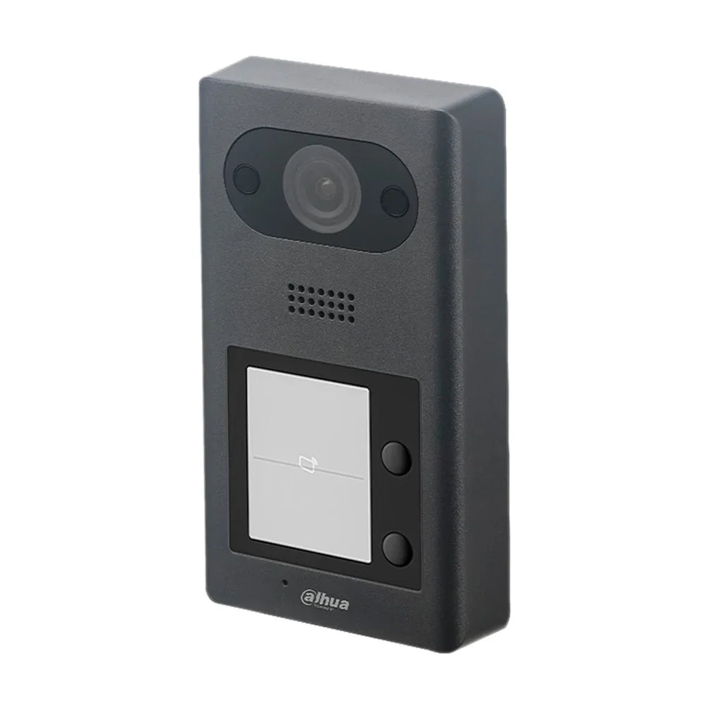 DAHUA VTO3211D-P2-S2, Frente de Calle IP POE 2MP 1080P para 2 IP65 con Lector de Tarjeta