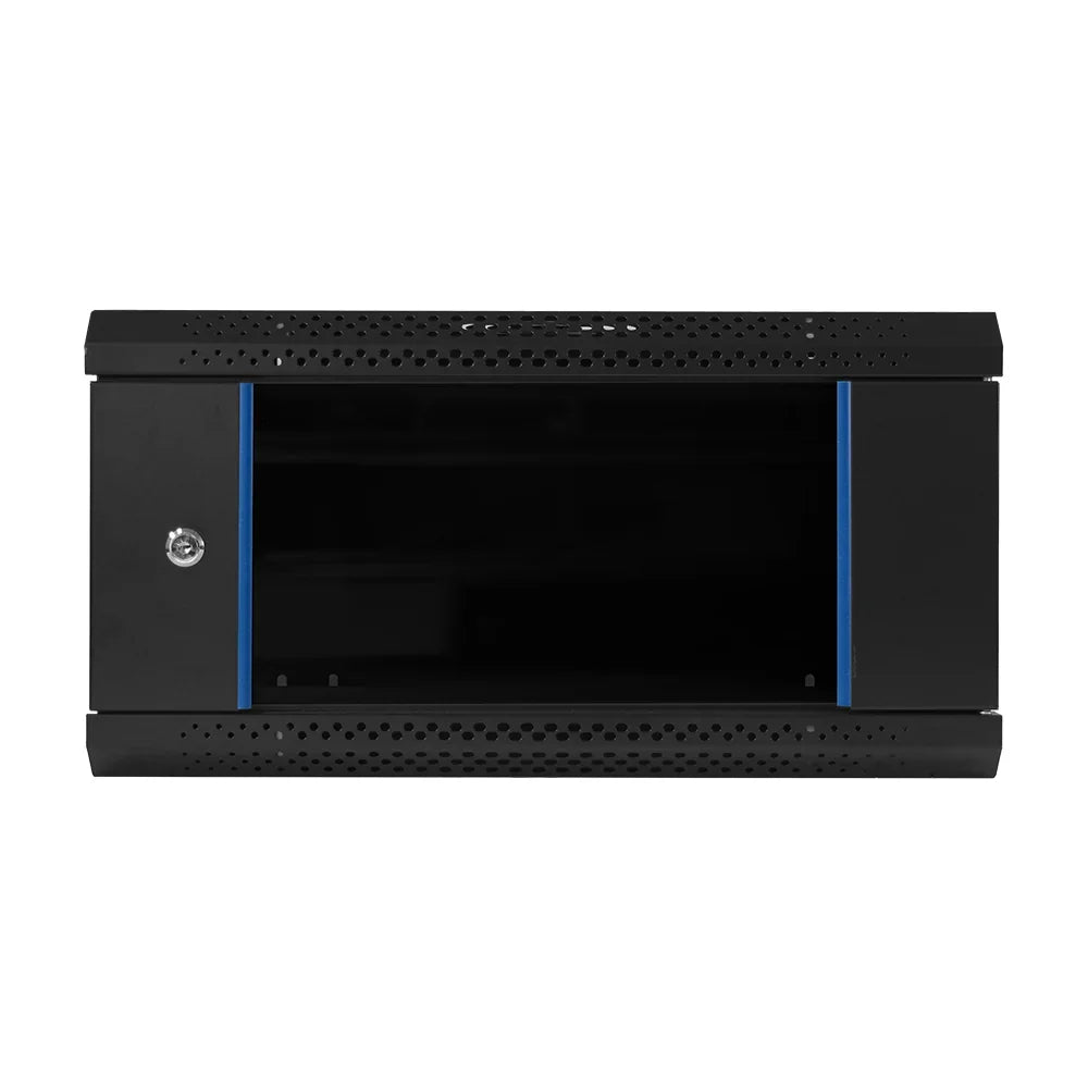 FINEN W1-5404 Gabinete de Pared 4RU 280x540x400mm con Puerta de Vidrio