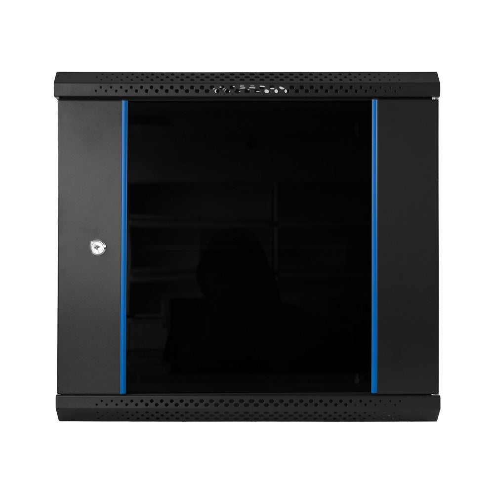FINEN W1-5409 Gabinete de Pared 9RU 501 x 540 x 400mm c/ Puerta de Vidrio