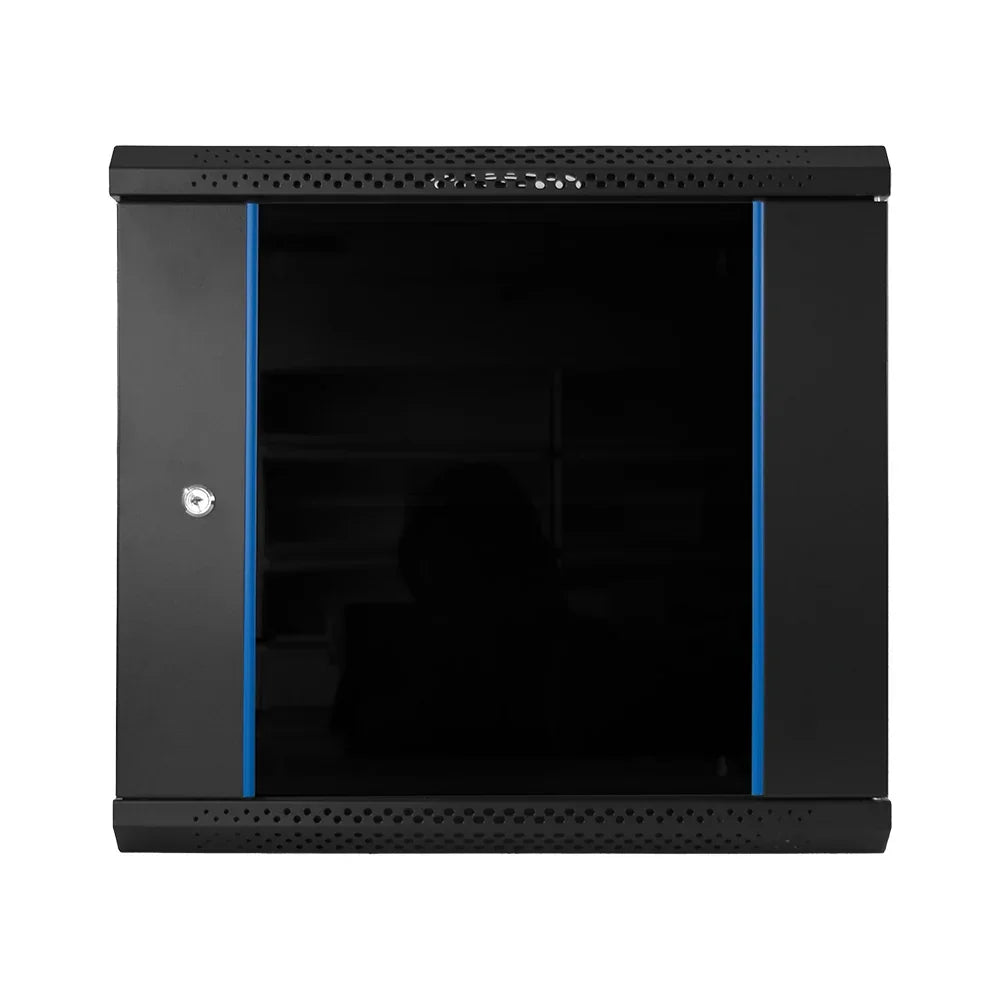 FINEN W1-5409 Gabinete de Pared 9RU 501 x 540 x 400mm c/ Puerta de Vidrio
