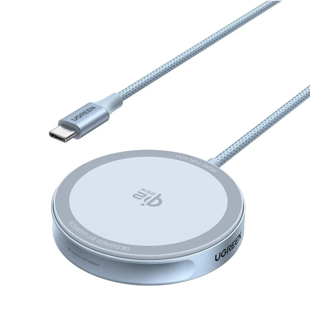 UGREEN W753 55959 Base de carga inalámbrica magnética UGREEN MagFlow de 25W MagSafe