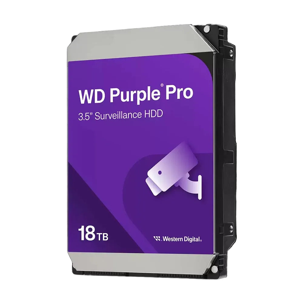 WD Purple Pro 18TB Disco Duro para Videovigilancia 3.5" SATA 7200rpm WD181PURP