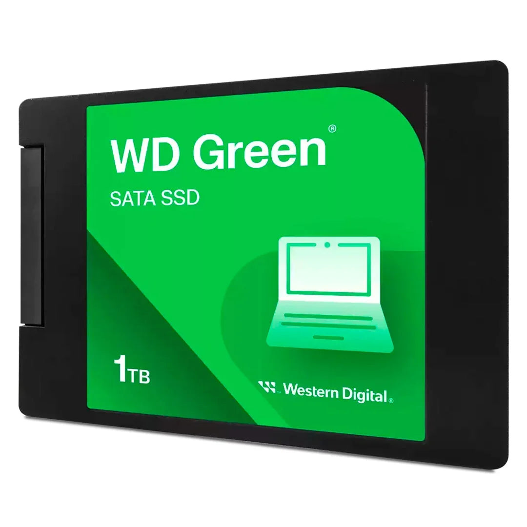 WESTERN DIGITAL WDS100T3G0A Unidad SSD 1TB Green SATA 2.5" para PC o Laptop