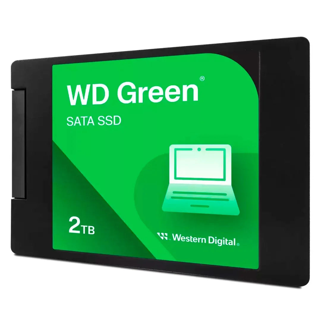 WESTERN DIGITAL WDS200T2G0A Unidad SSD 2TB Green SATA 2.5" para PC o Laptop
