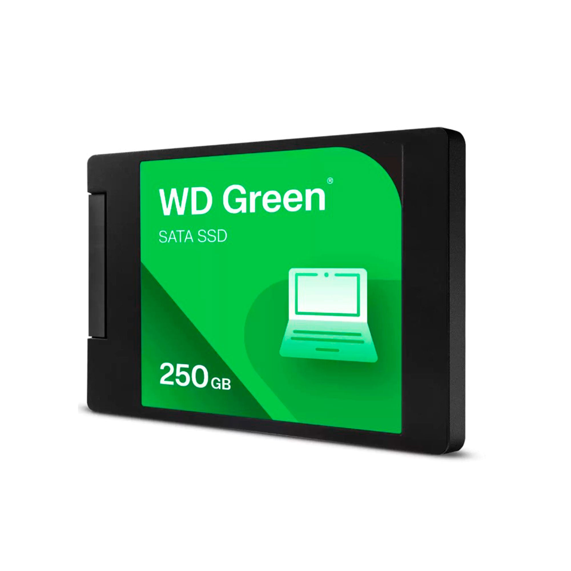 WESTERN DIGITAL Unidad de estado sólido interno verde 250 GB SATA SSD 2.5- 545 MB/s