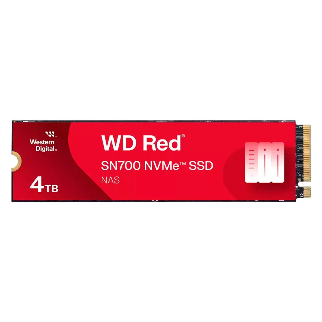 WESTERN DIGITAL WDS400T1R0C Unidad SSD 4TB Red SN700 NVMe M.2 2280 para NAS