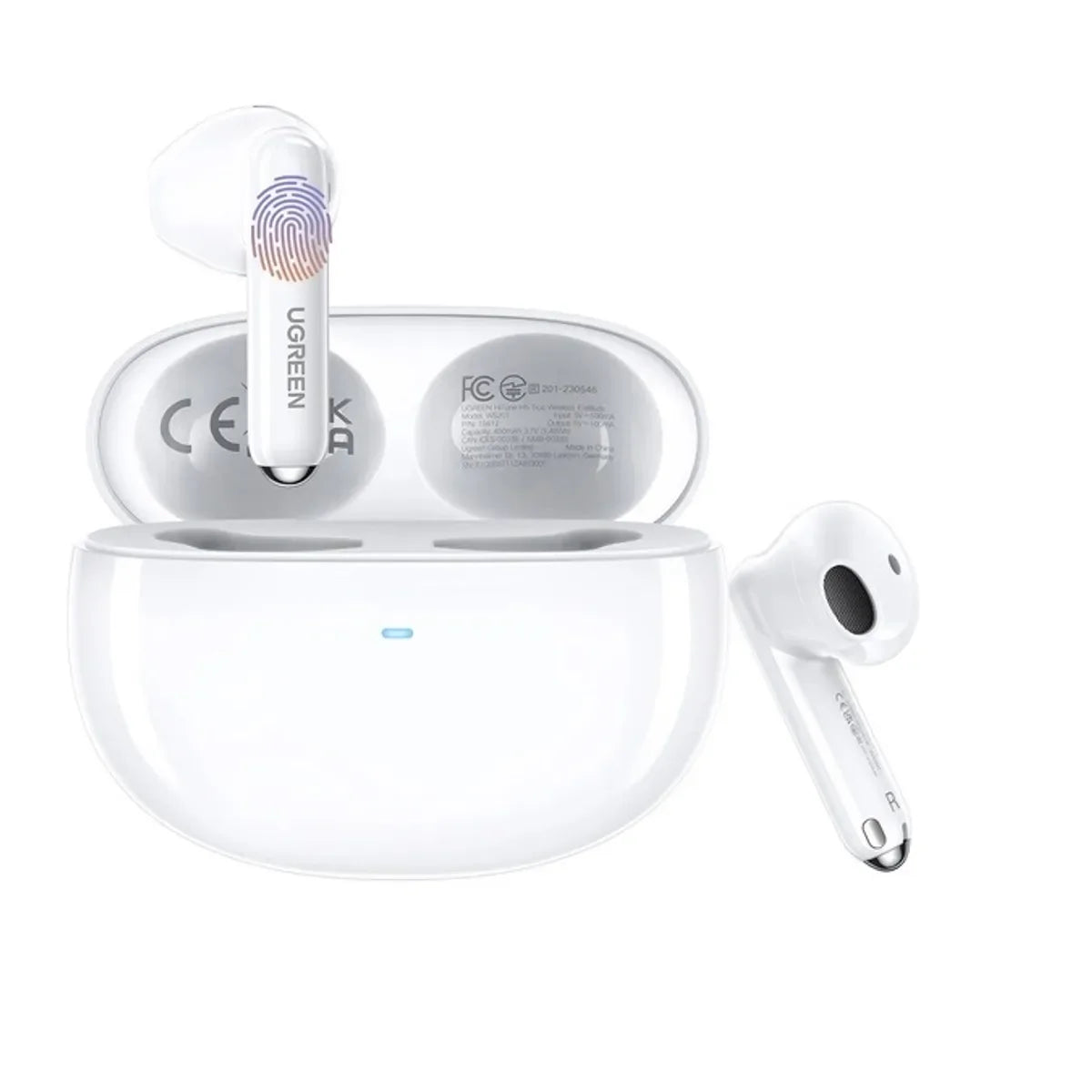 UGREEN WS201 15612 Audifonos Inalambricos Hitune H5 con Bluetooth 5.3 Blanco