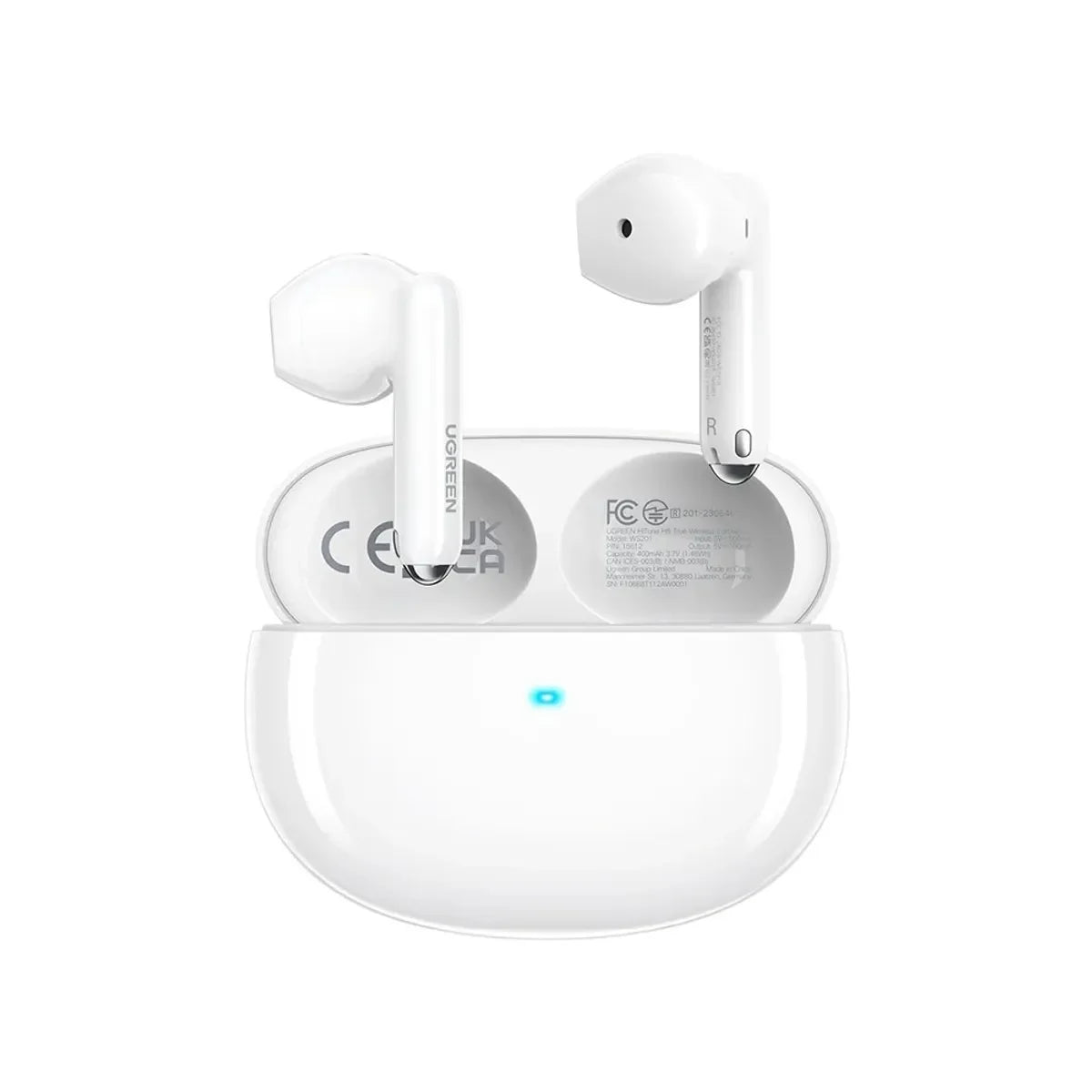 UGREEN WS201 15612 Audifonos Inalambricos Hitune H5 con Bluetooth 5.3 Blanco