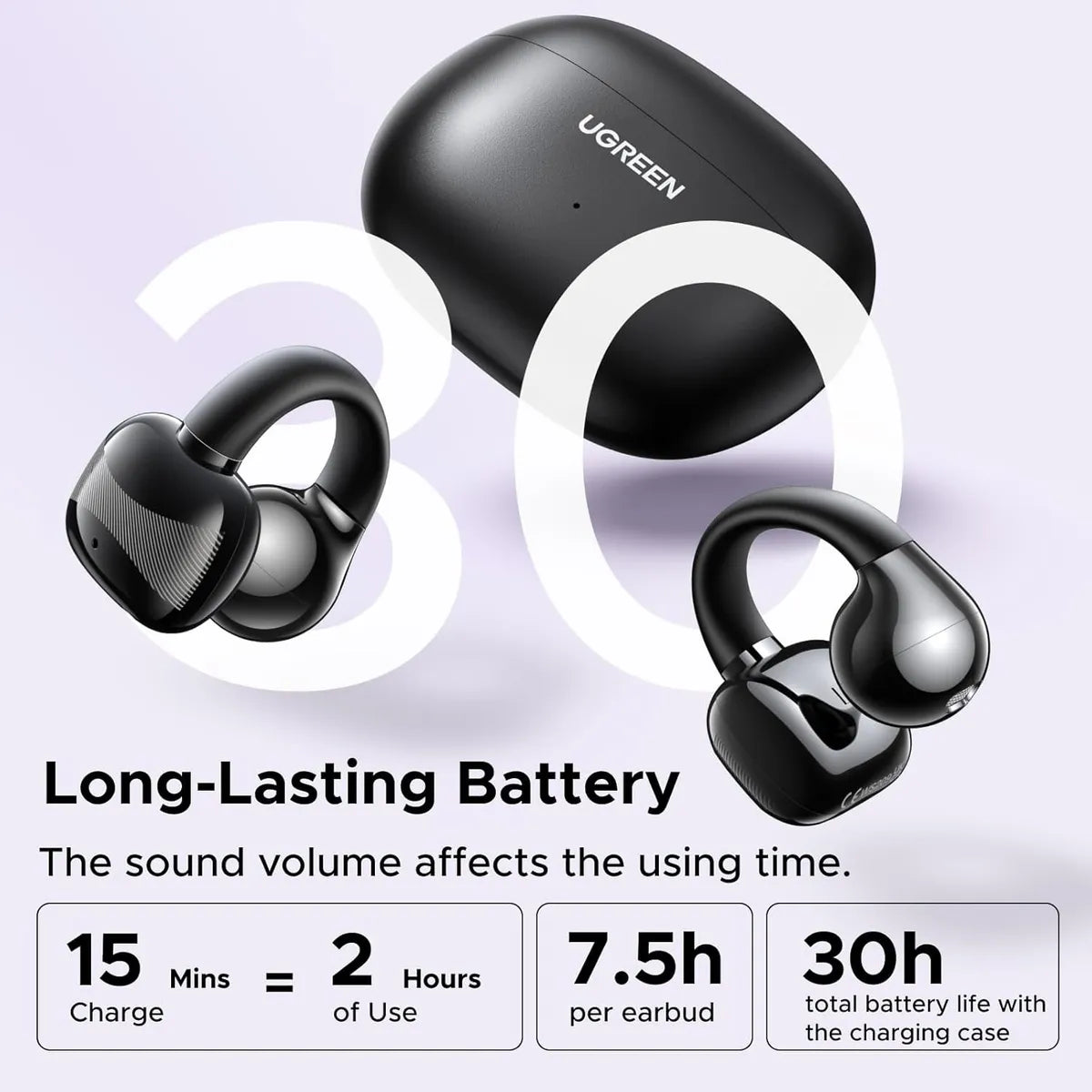 UGREEN WS209 45785 Auriculares HiTune S3 TWS inalambrico negro