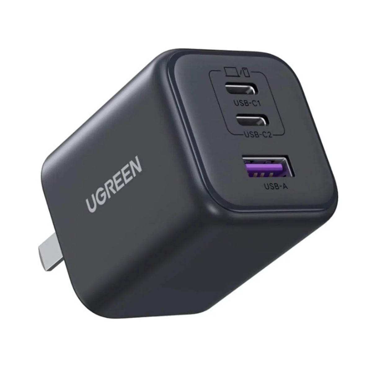 UGREEN X527 65155B Cargador GAN 3 USB-C 1 USB-A 45W
