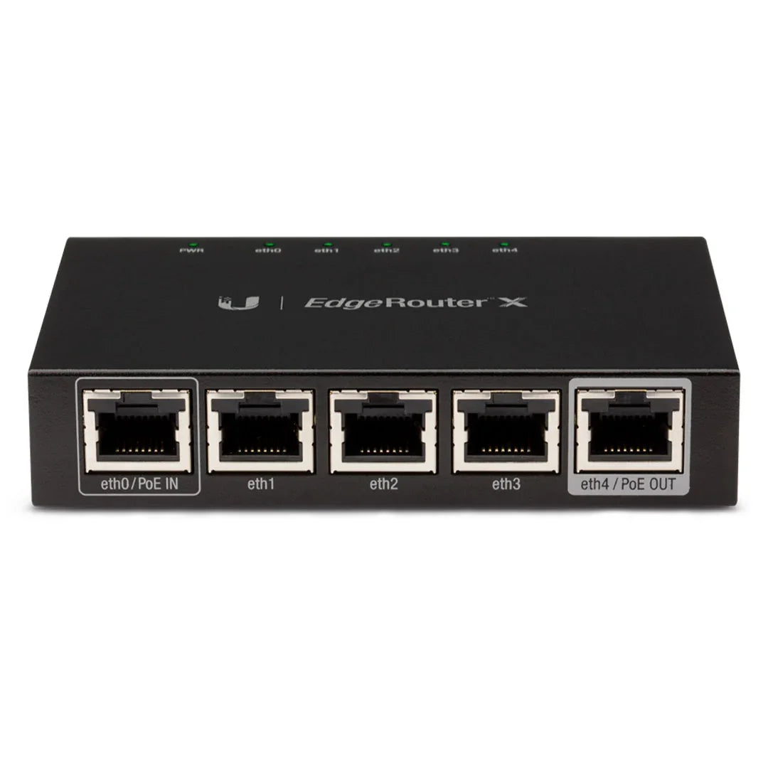 UBIQUITI ER-X Router EDGEROUTER 5 Puertos 1 POE/IN GIGABIT