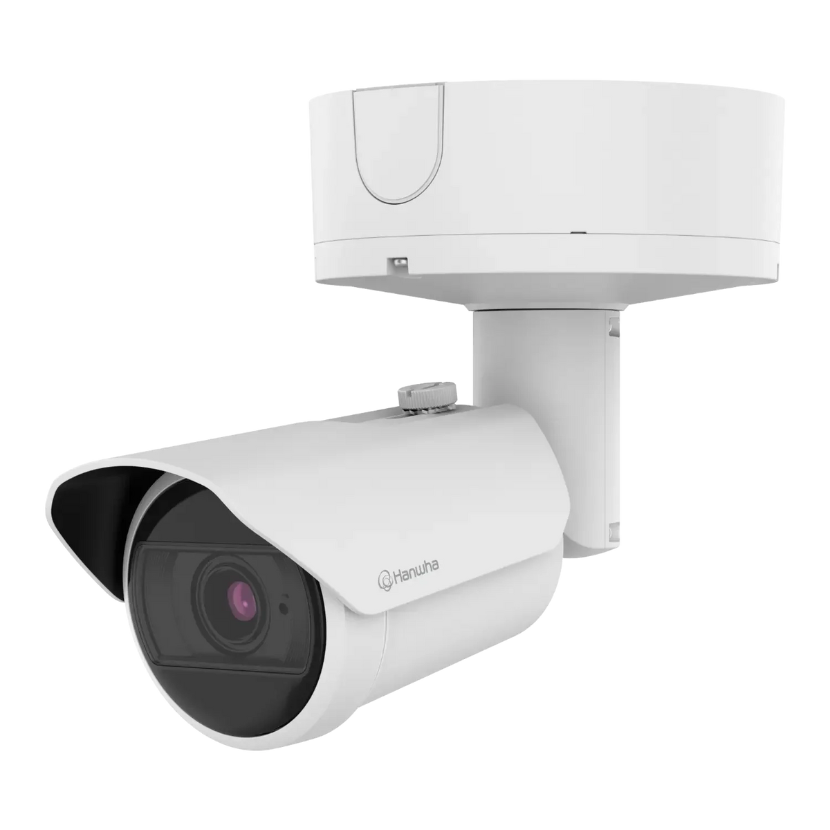 HANWHA VISION XNO-9083R Camara de Seguridad IP 4K Lente Motorizada 4.4-9.3mm