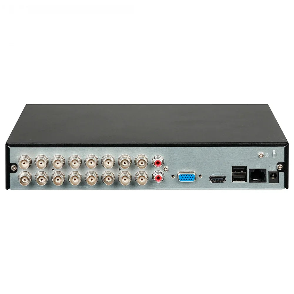 Grabador de video digital CCTV con múltiples puertos BNC, VGA, HDMI, USB y red
