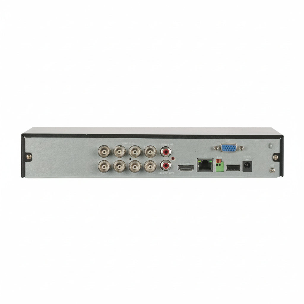 DAHUA DH-XVR5108HS-I3/T XVR Grabador de Video 8 Canales Penta-Brid 5mp/1080p, 1 Hdd Wizsense