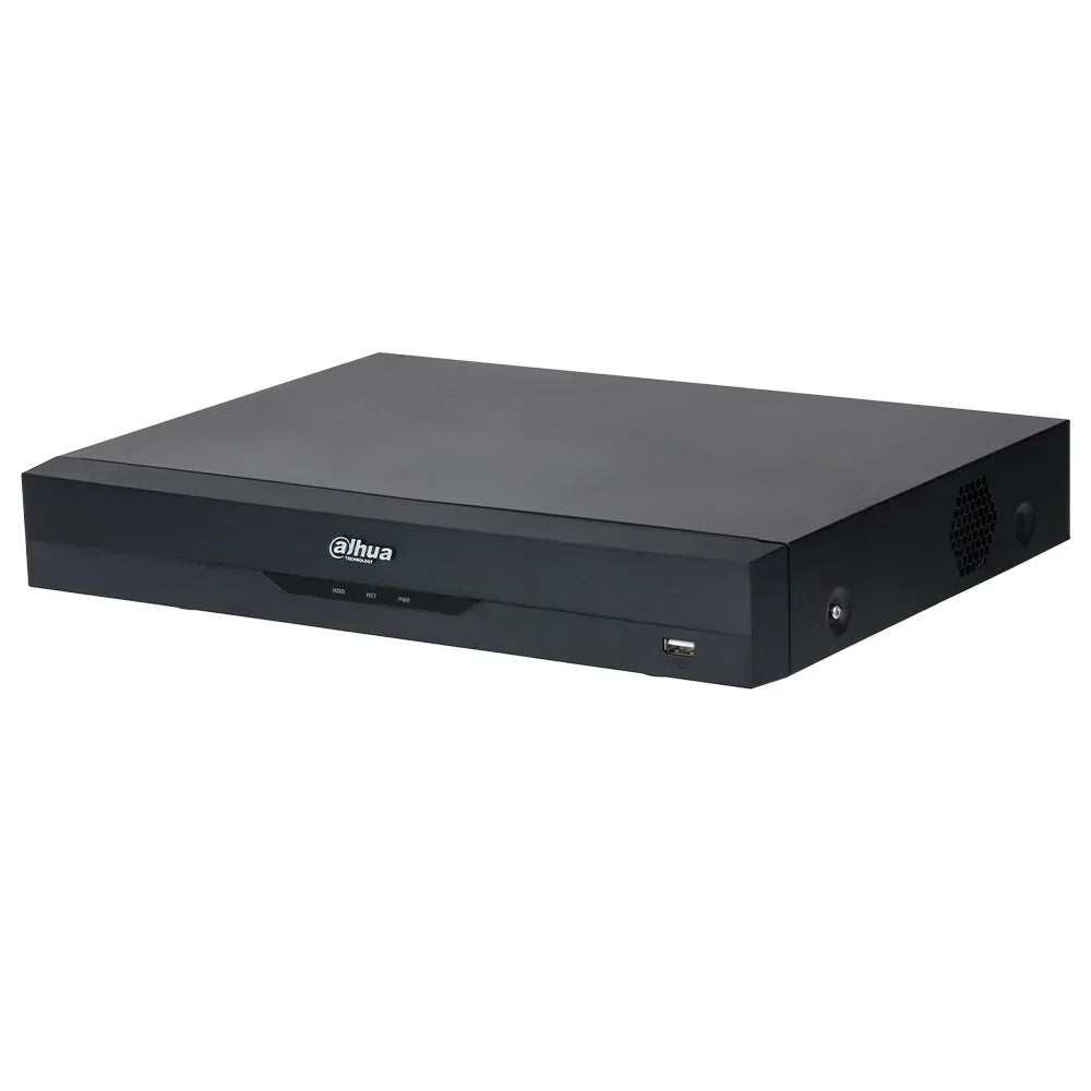 DAHUA XVR5116H-4KL-I3 Grabador XVR 16 canales 4K IP, Soporta 1 HDD Hasta 10TB. Analítica WIZSENSE