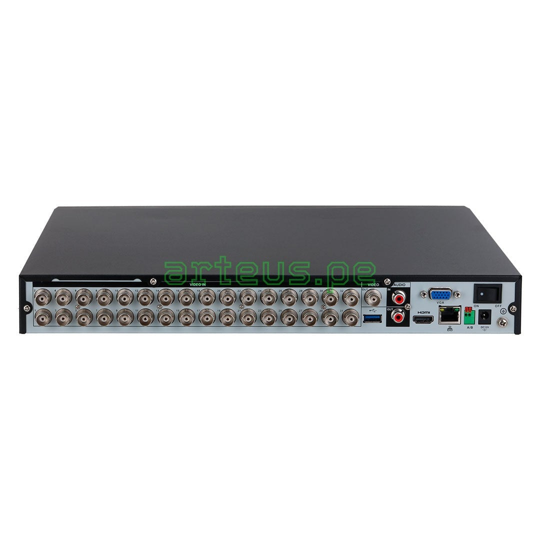 DAHUA DH-XVR5232AN-4KL-I3/T XVR Grabadora de Video 32 Canales 4K Penta-brid, Value 5MP, 1U 2 HDD, WizSense