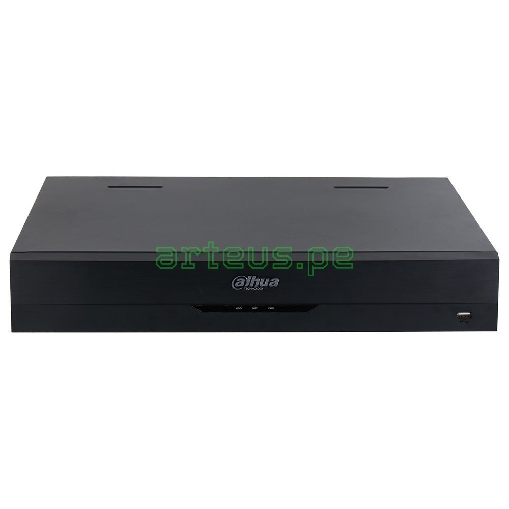 Grabador de video DVR Dahua negro, equipo de seguridad electrónica para cámaras CCTV