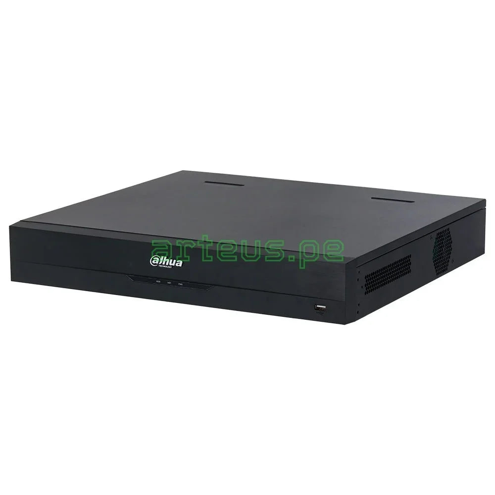 Grabador de video Dahua negro, equipo para videovigilancia y seguridad electrónica