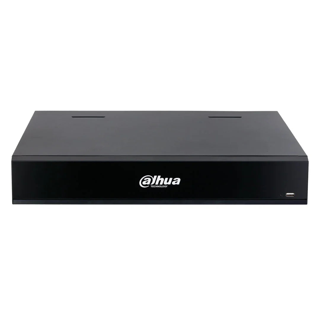 Grabador de video en red NVR Dahua negro para sistema de videovigilancia 4K