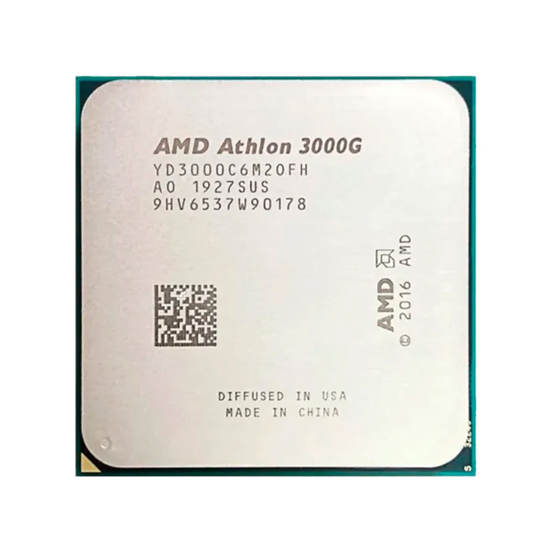 AMD Athlon 3000G Procesador 2 Núcleos AM4 35W YD3000C6FHSBX