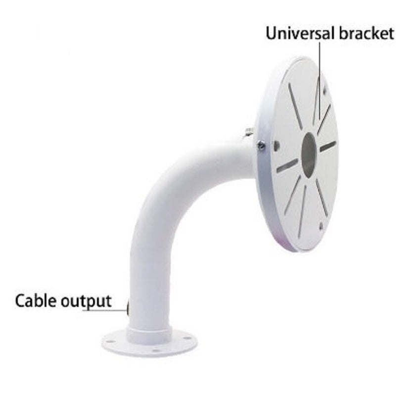 YUS CAS00-LD-60, Brazo Soporte L 60cm Aluminio Anticorrosivo blanco