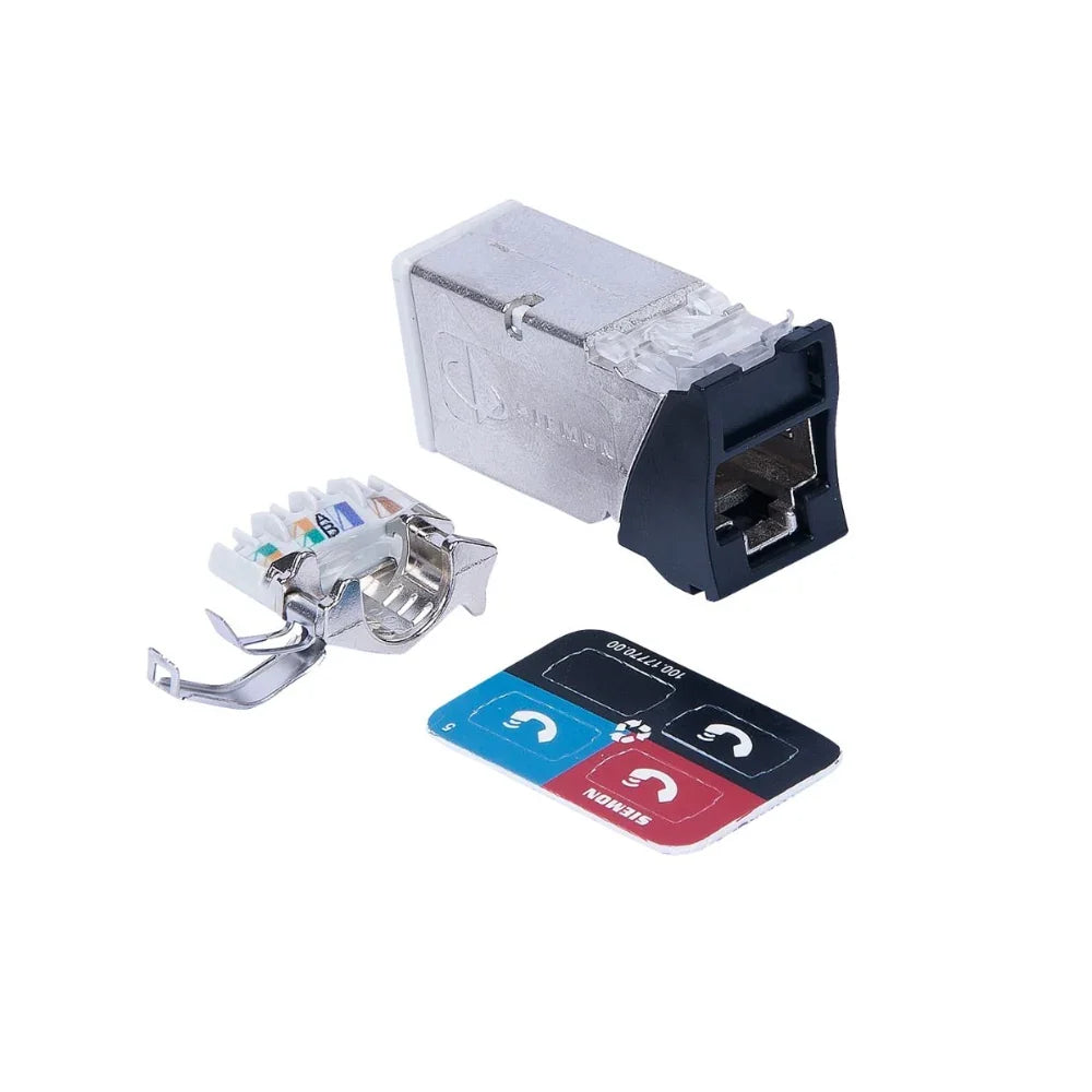 SIEMON Z6A-S01B Jack Cat6A Blindado Z-MAX Color Negro.