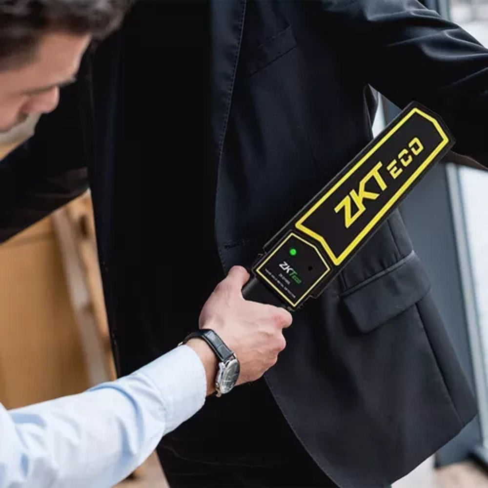 ZKTECO ZK-D100S Detector de Metales Portátil Recargable