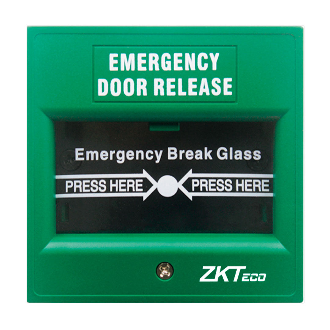 ZKTECO ZKABK902A-G Botón de Apertura para 2 Puertas