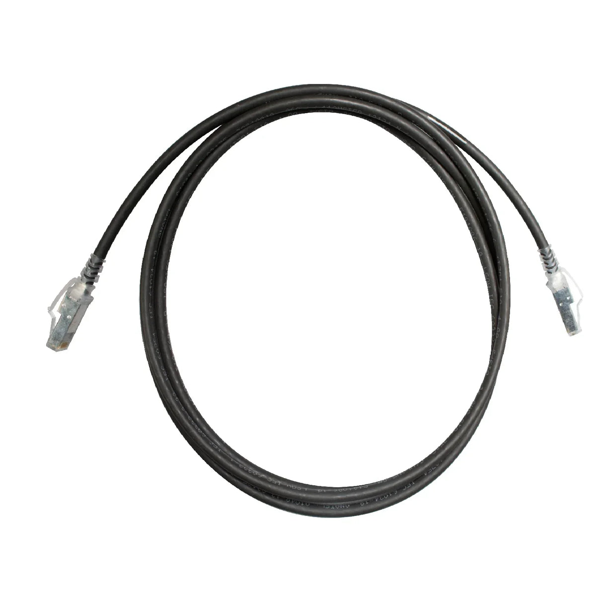 SIEMON ZM6A-S07-01 Patch Cord Cobre RJ45, CAT6A LSZH 2m negro