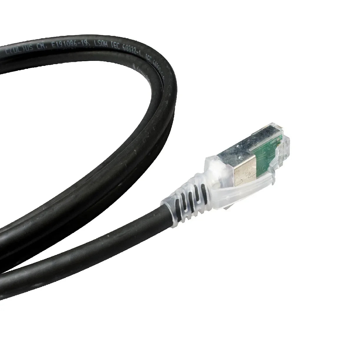 SIEMON ZM6A-S07-01 Patch Cord Cobre RJ45, CAT6A LSZH 2m negro