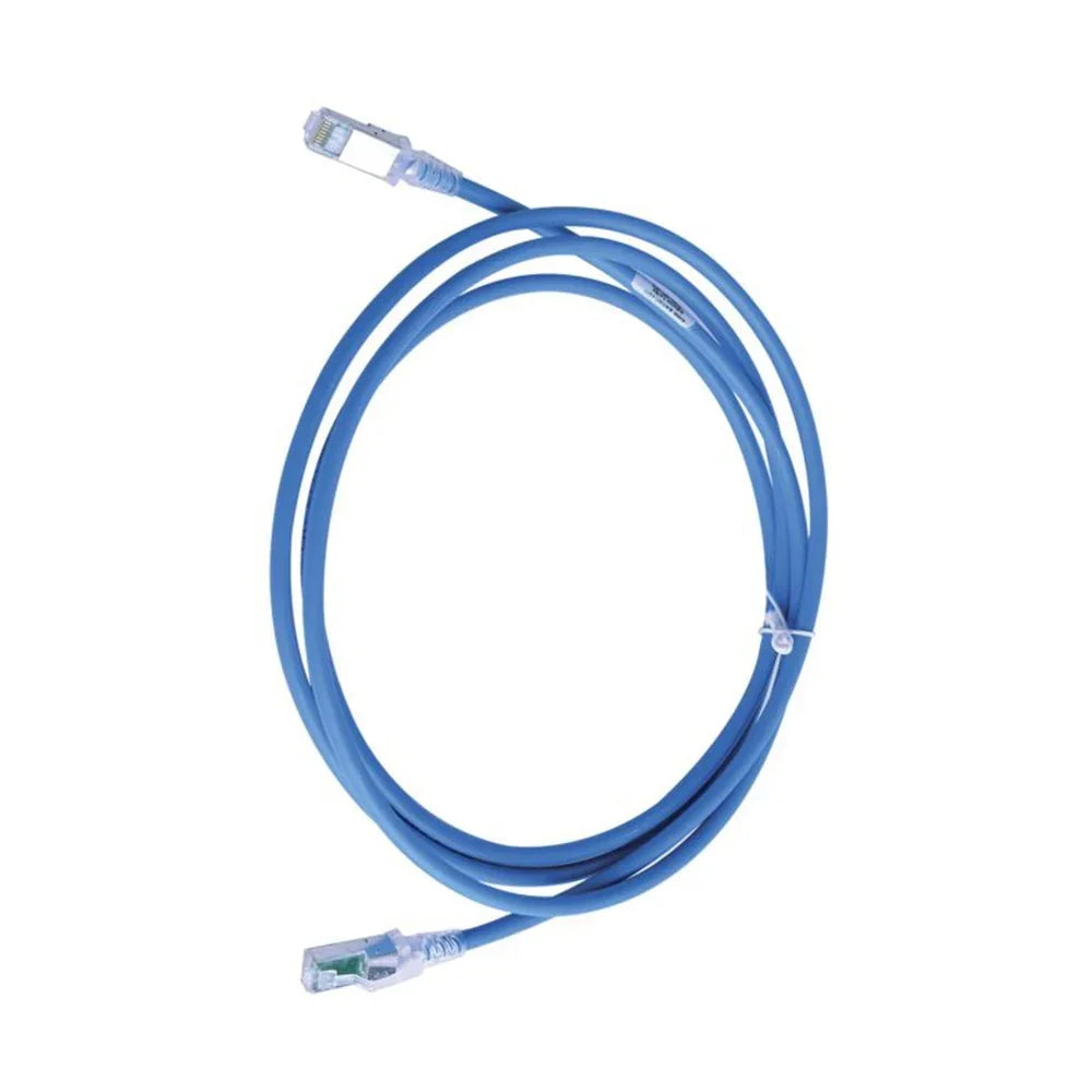 SIEMON ZM6A-S07-06B, Patch Cord S-FTP 2M Z-MAX, Color Azul