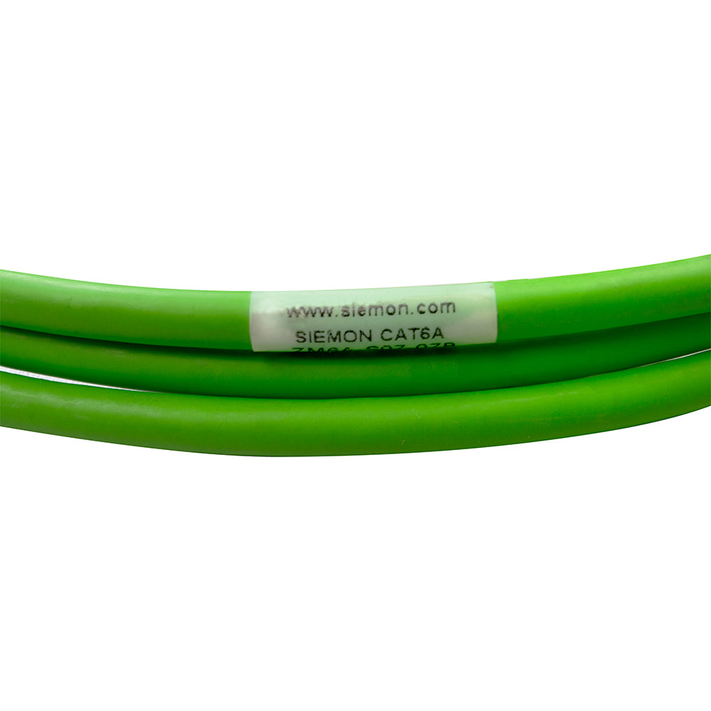 SIEMON ZM6A-S07-07B PATCH CORD, CAT6A, LSZH 2.1M, Color Verde