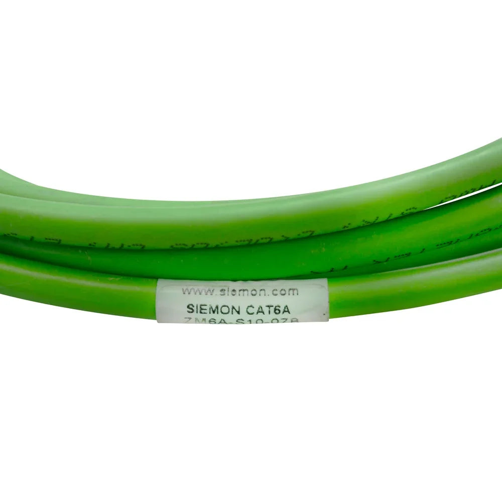 SIEMON ZM6A-S10-07 PATCH CORD, CAT6A, LSZH 3.0M, Color Verde.