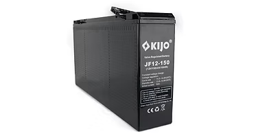 KIJO JF12-150AH Bateria 12V-150AH de Terminal Frontal para UPS y Paneles Solares 55.1x11x28.8cm