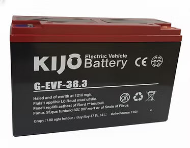 KIJO 6-EVF (12-36.3AH) Bateria 12V-36.3AH para Vehiculo 26.7x7.7x17cm