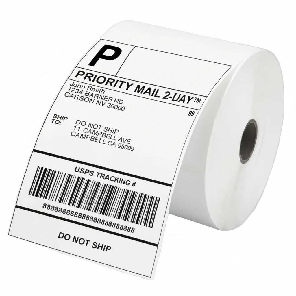 WAX EPX2504X6 Rollo de Etiqueta de Papel Autoadhesivo 250 x 4 x6" T.1