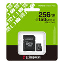KINGSTON SDCS3/256GB Tarjeta de Memoria 256GB MicroSD Canvas Select Plus 150MB/seg - UHS-I Clase 10