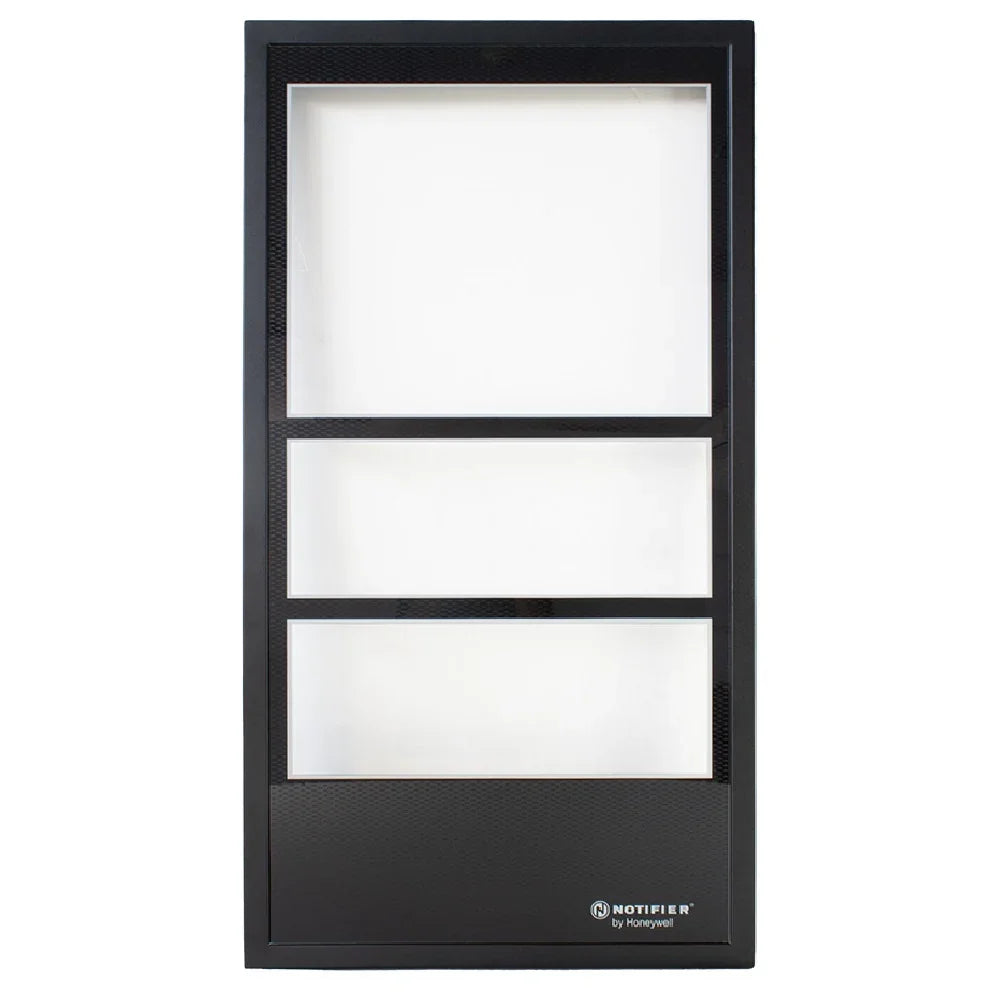 NOTIFIER ADDR-D4 Puerta para gabinete de panel Onyx con audio evacuación