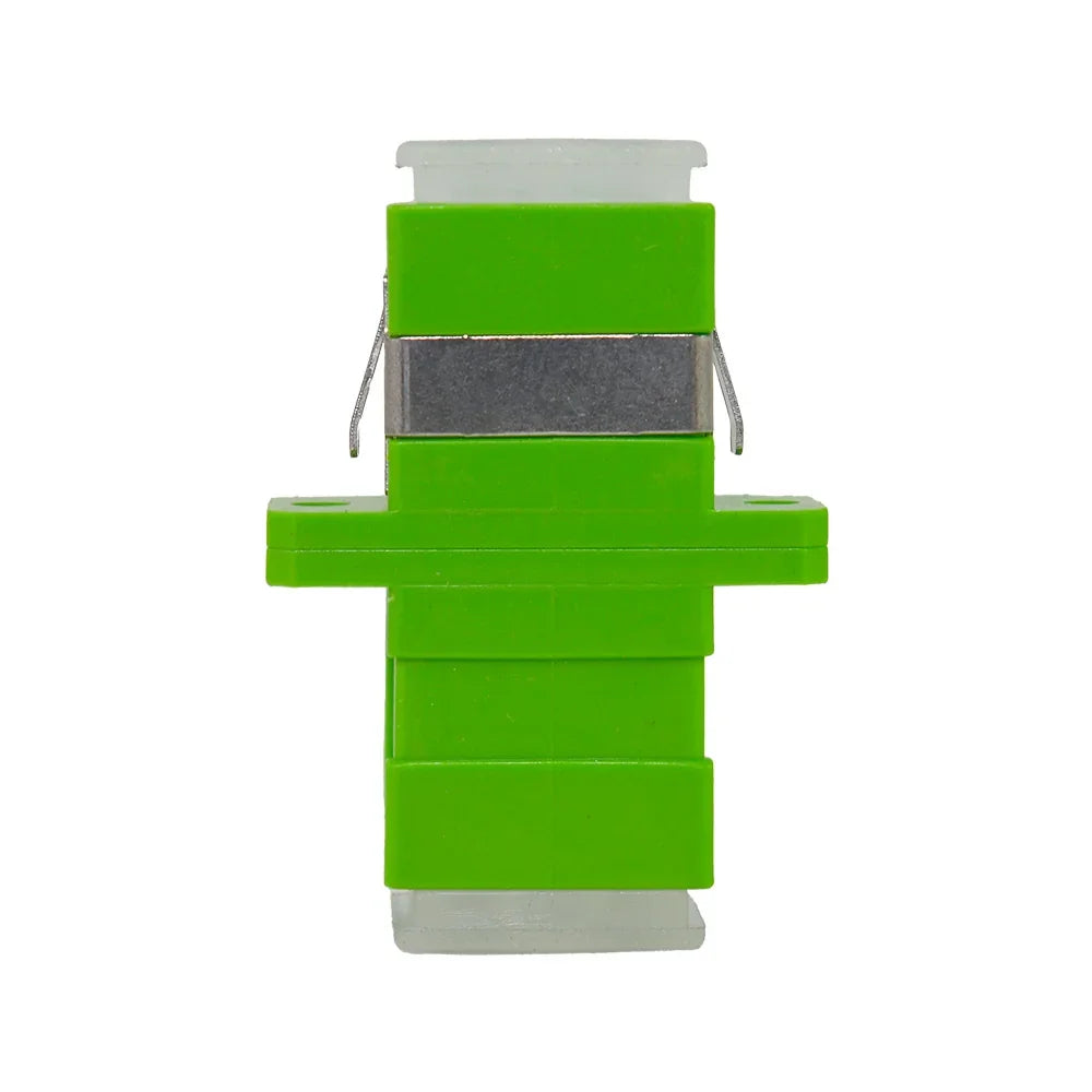OPFIBRA ADSCA-SX Acoplador FO SC/APC Simplex Monomodo Verde