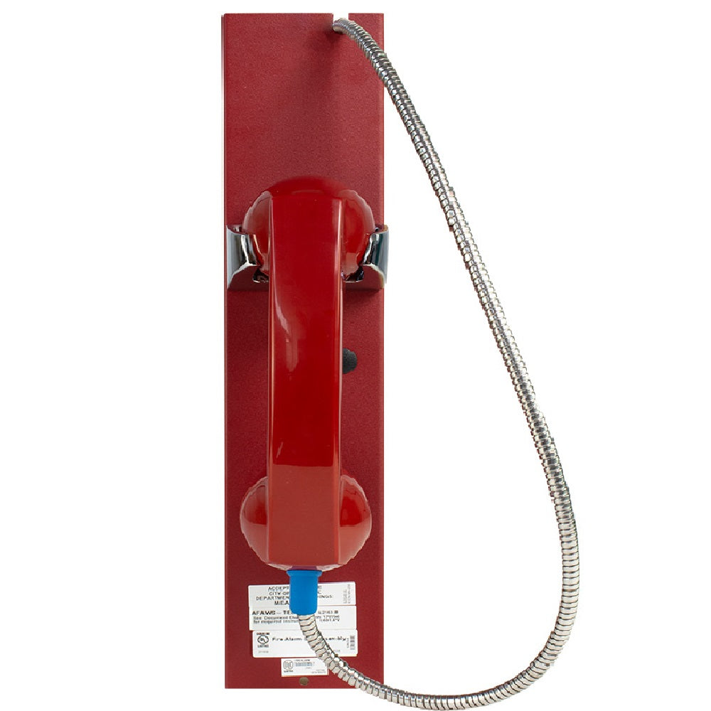 NOTIFIER AFAWS-TELA Chasis telefónico con cable de bobina blindado para estación de bomberos