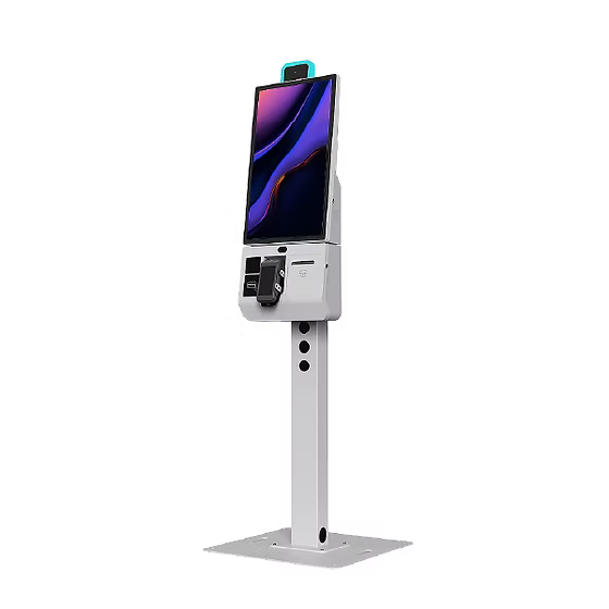 CBX KPOS-S27 Kiosco Autoservicio Pantalla Tactil 27" Escaner 2D Impresora Termica